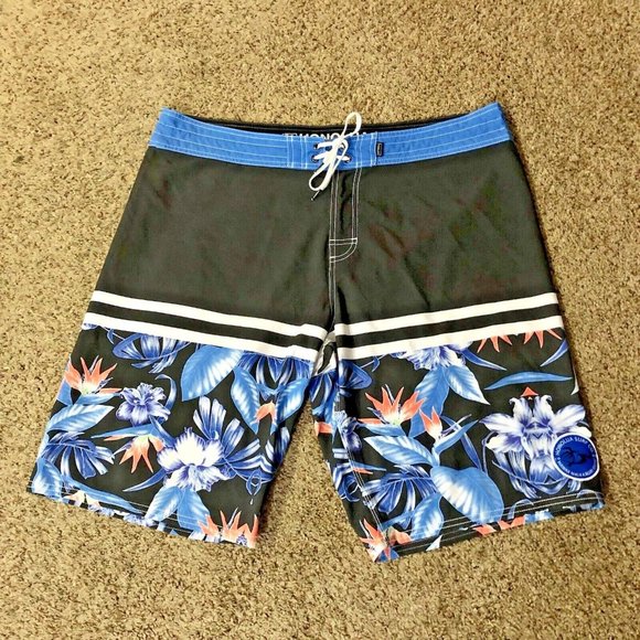 Honolua Surf Co Board Shorts Mens 38 Used Tropical - Picture 2 of 16